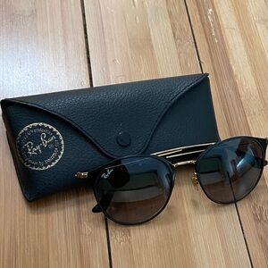Ray-Ban 3546 Black and Gold Sunglasses